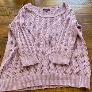 American Eagle 3/4 length sleeve sweater